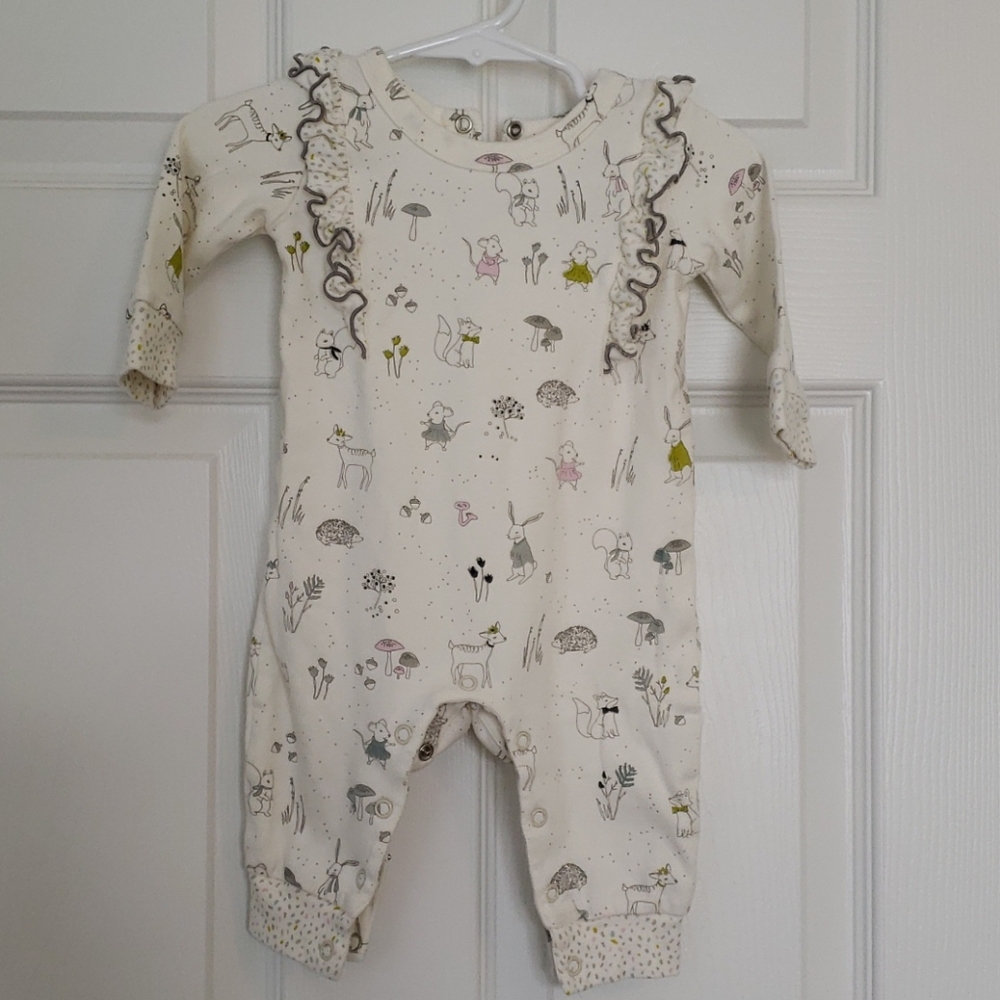 Baby Girl - Pehr - Organic Ruffle Romper